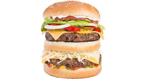 Hamburger Géant du restaurant Resto Grégoire